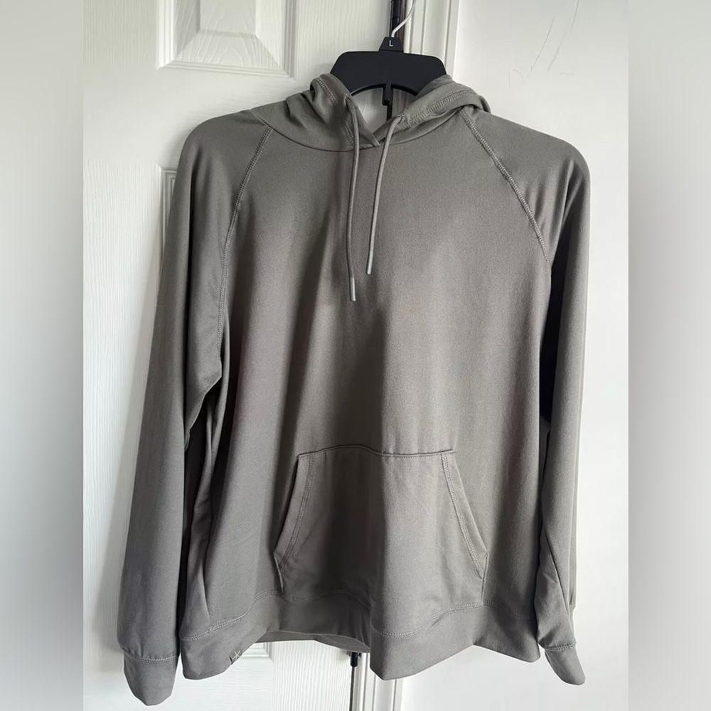 Barefoot Dreams Malibu Gray Hooded Sweatshirt